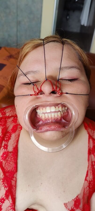 Face bondage Nose hook