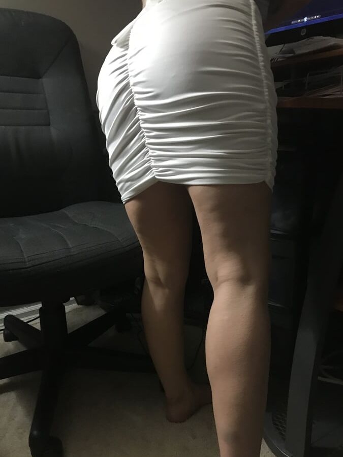 See my Sexy Red Panties & Hairy Pussy American Milf 19