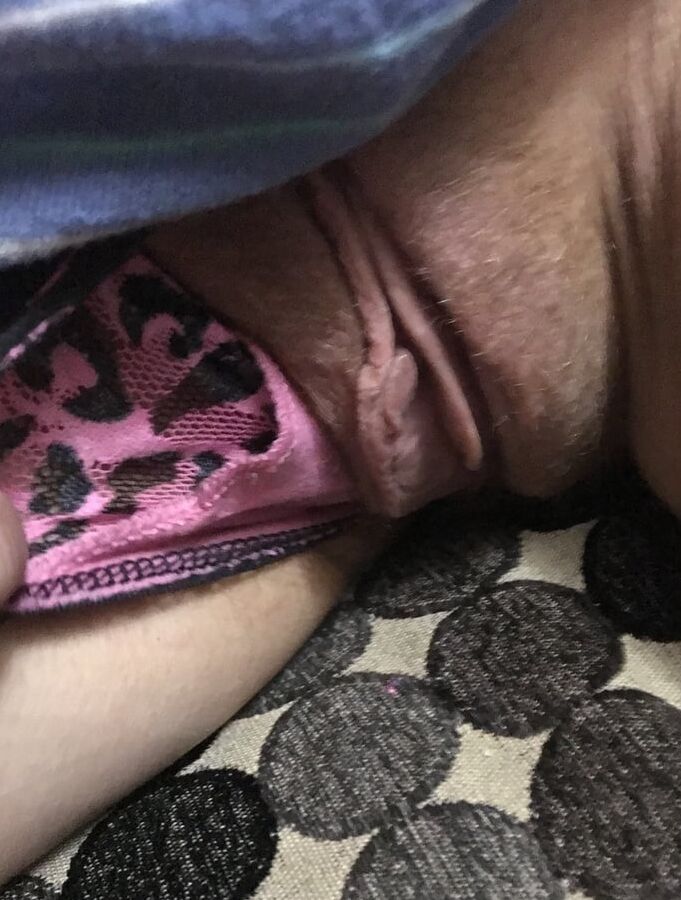 Sexy Panties Open Pink Pussy American Milf 10