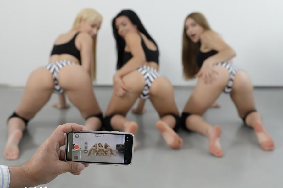 Big booty talents twerk and share big cock