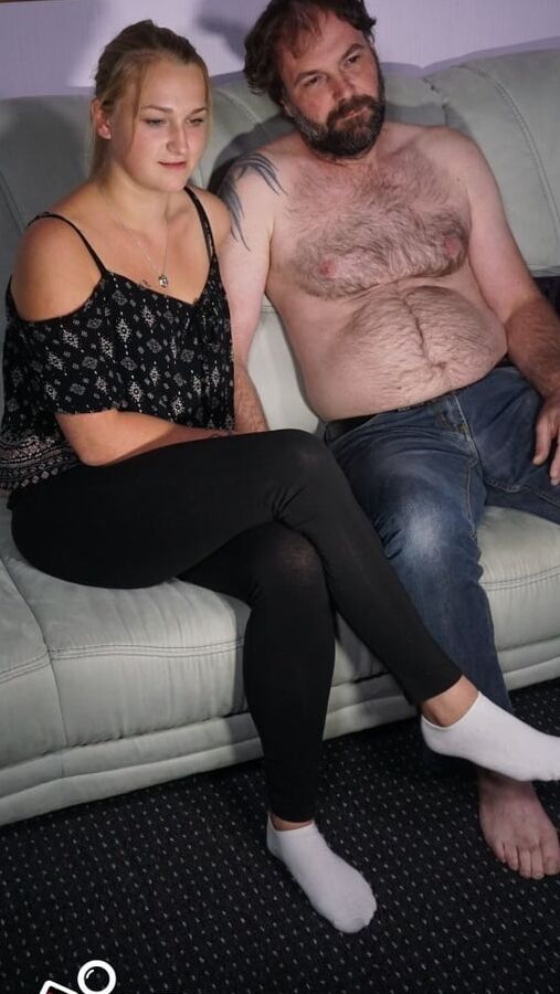 German Teen (18+) Webcam Sex with Mature Guy