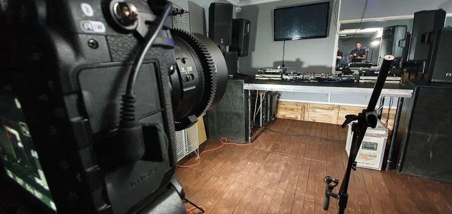 Nightclub shoot BTS ( Behind the scenes)