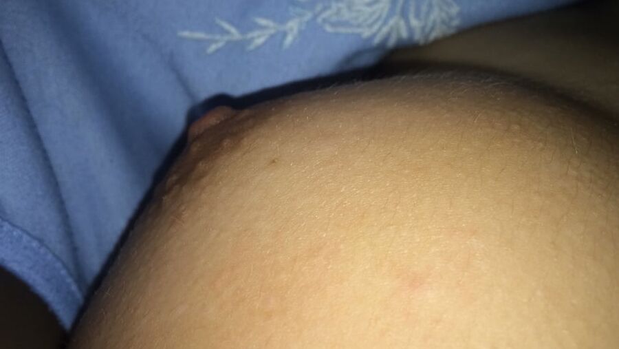 Juicy tits of my wife