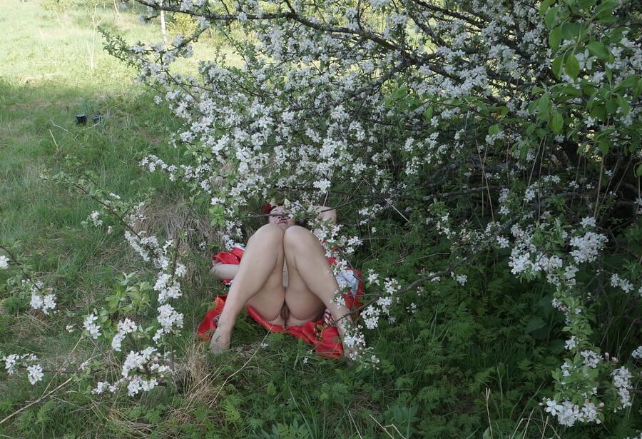 In White Flowers