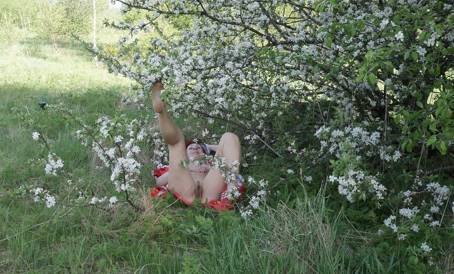In White Flowers