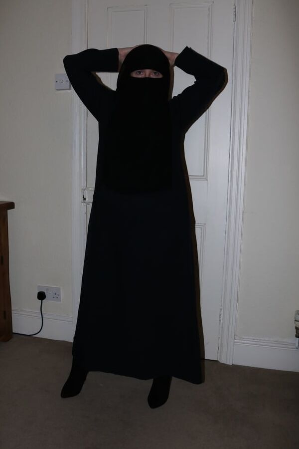 Burqa Niqab Fishnet Pantyhose