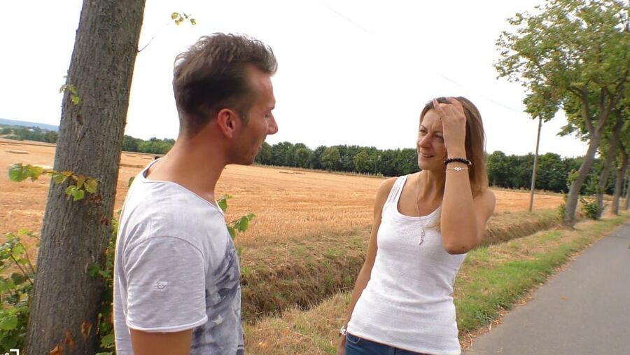 Skinny German Mature Public Pick Up and Fucked After