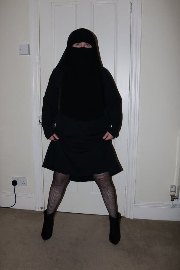 Burqa Niqab Fishnet Pantyhose