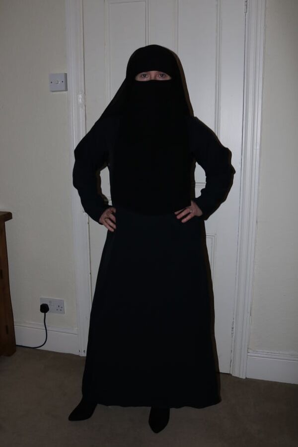 Burqa Niqab Fishnet Pantyhose