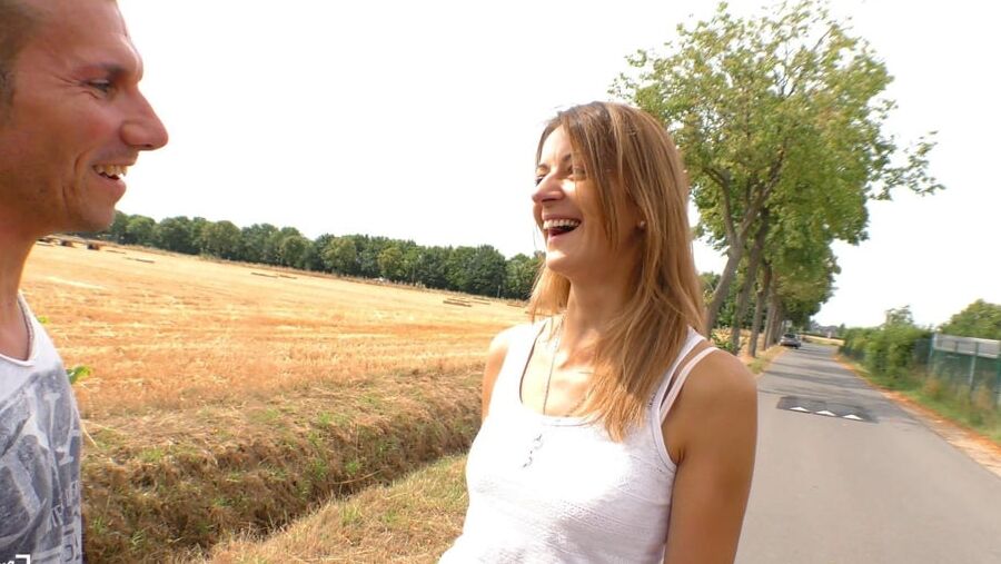Skinny German Mature Public Pick Up and Fucked After