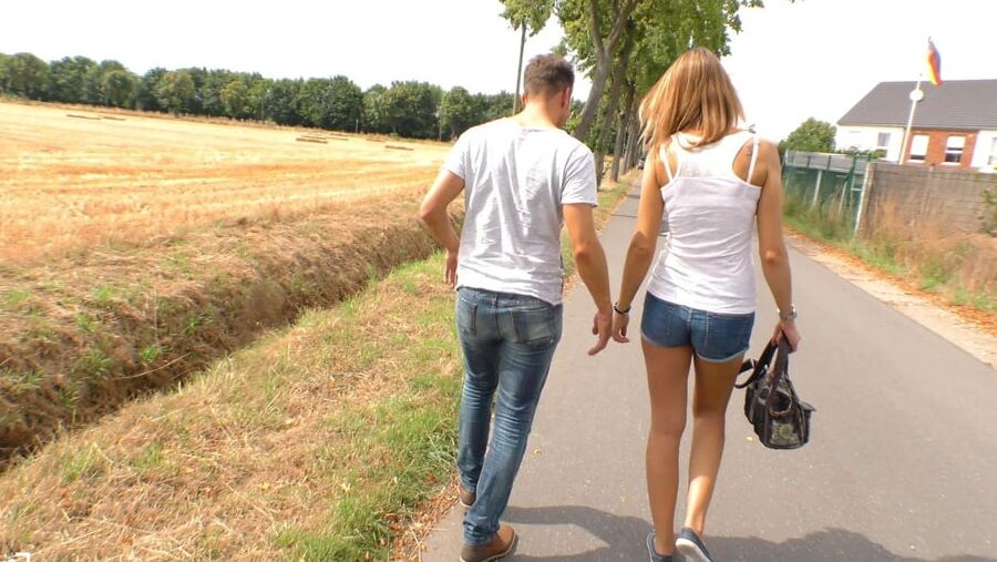 Skinny German Mature Public Pick Up and Fucked After