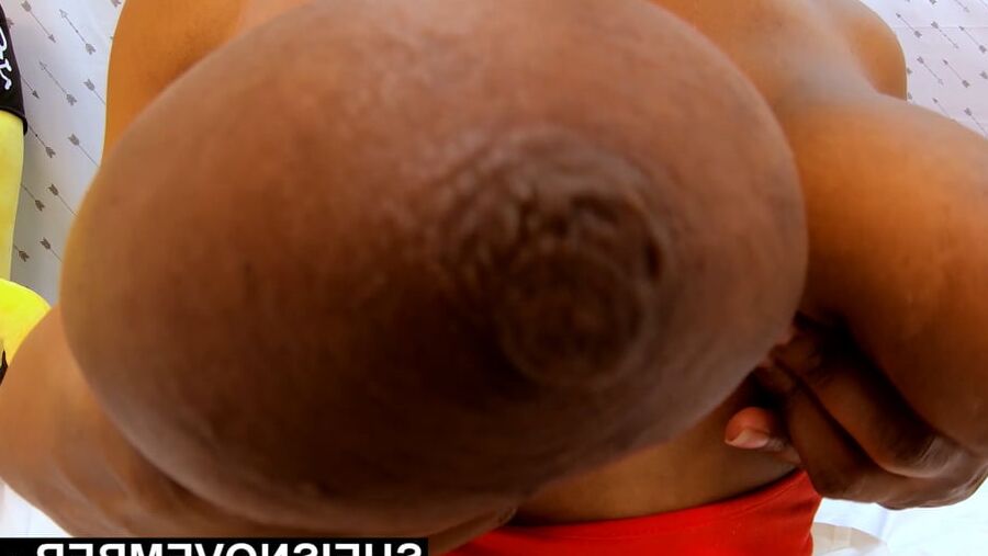 Mega Nipples Areolas Black Tits Mix 2 Real Natural Breasts