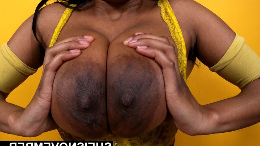 Mega Nipples Areolas Black Tits Mix 3 Real Natural Breasts