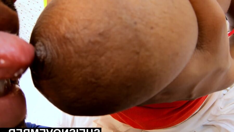 Mega Nipples Areolas Black Tits Mix 2 Real Natural Breasts