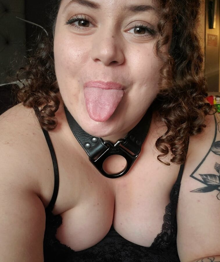 Trying new lingerie