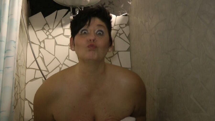 Cum showered