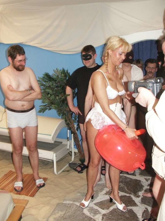 Gangbang with Maritta, Margarita & Uschi & 47 guys - part 3