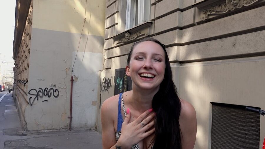 GERMAN SCOUT - NATURAL TEEN BELLA 18 PICKUP AND FUCK CASTING
