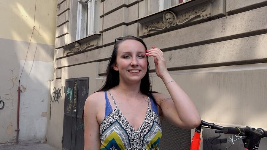 GERMAN SCOUT - NATURAL TEEN BELLA 18 PICKUP AND FUCK CASTING