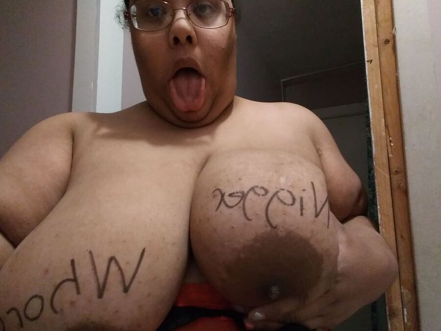 Dumb SSBBW Slut Jessica Jones' Bodywriting