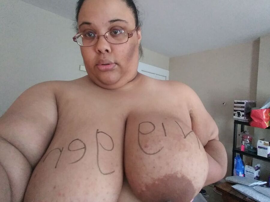Dumb SSBBW Slut Jessica Jones' Bodywriting