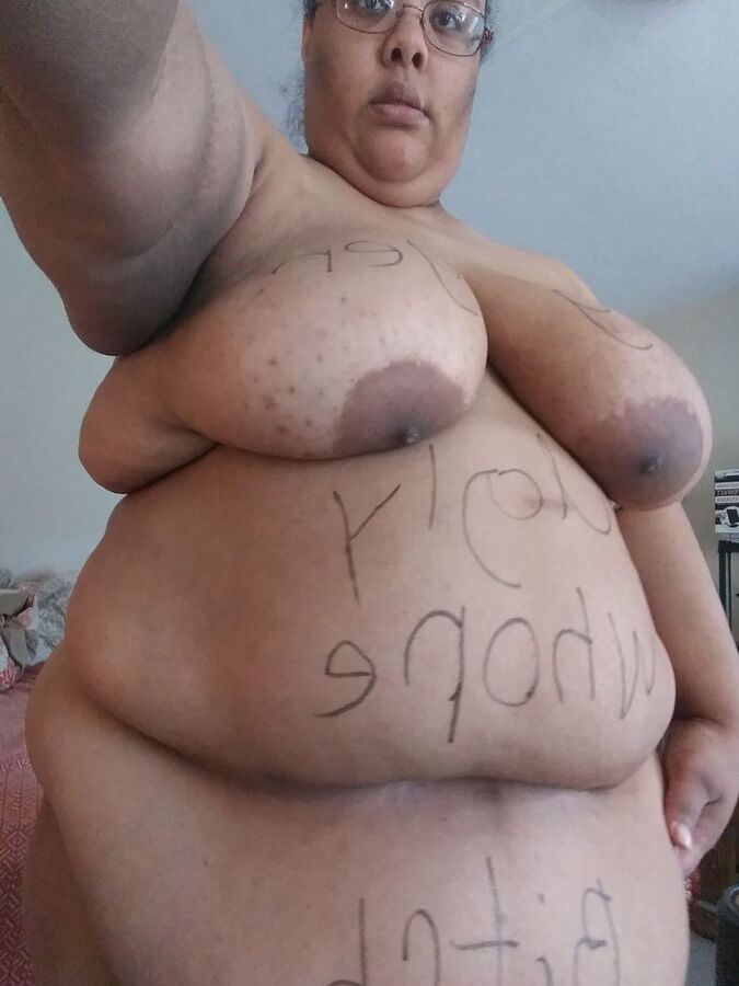 Dumb SSBBW Slut Jessica Jones' Bodywriting