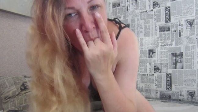 I try out my new sex toy
