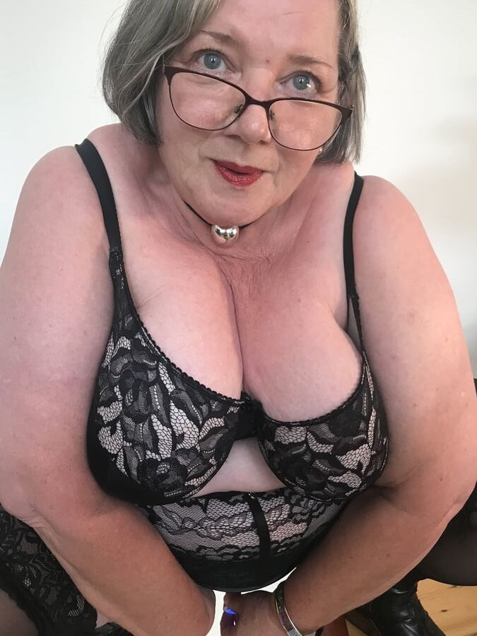 Chris44g Ann Summers Black Stockings & Suspenders