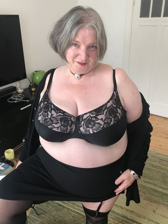 Chris44g Ann Summers Black Stockings & Suspenders