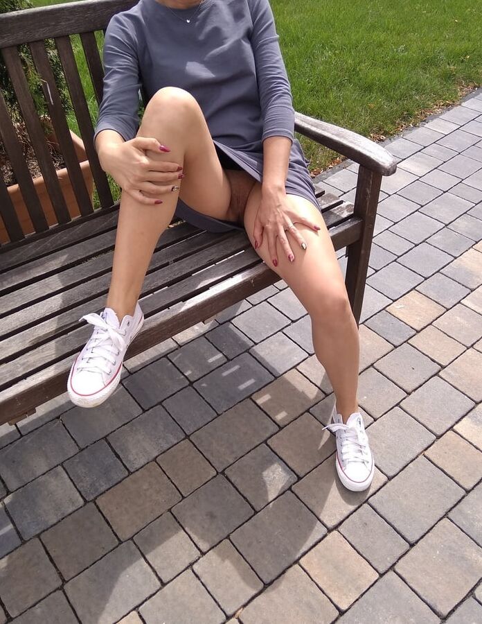 Amusement park - walk with Anna Perv