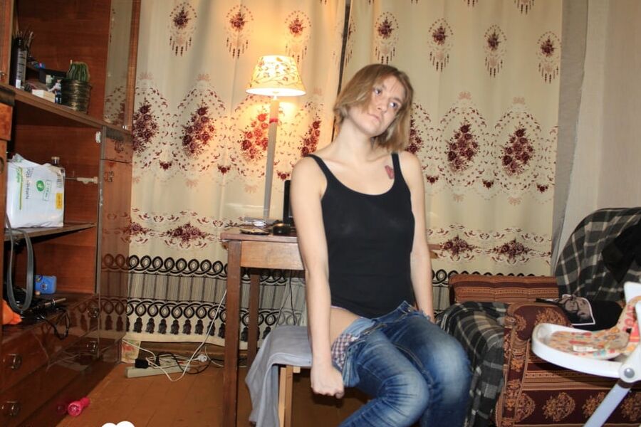 Gorgeous babe takes off her clothes and masturbates