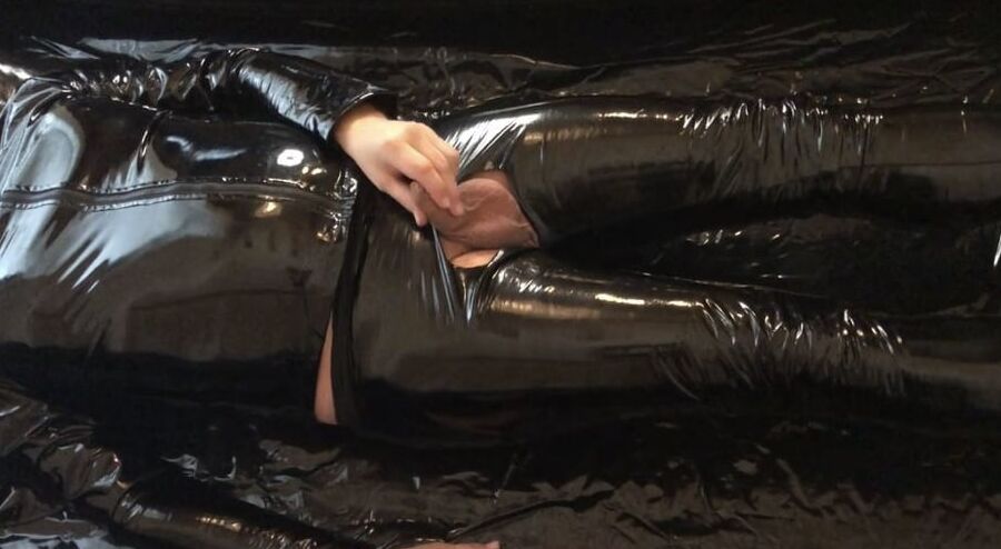 Catsuit, Boots, Corset and Pissing