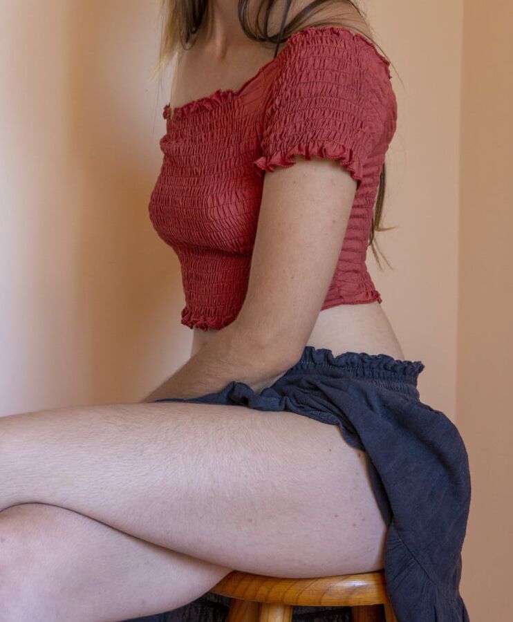 Top and skirt