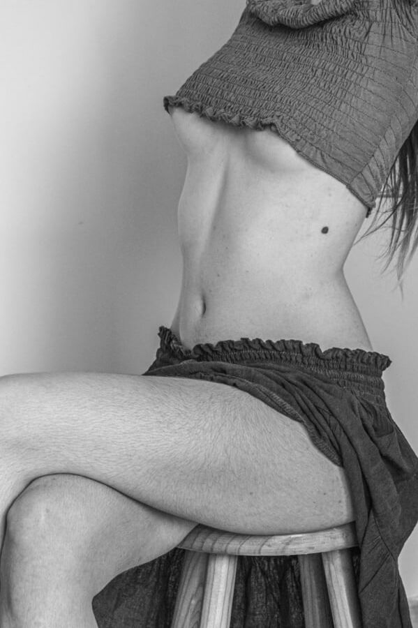Top and skirt
