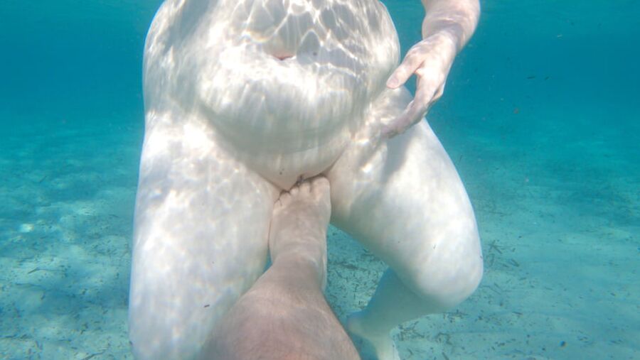 Underwater Outdoor Sex in Public - Naughty at Beach & Ocean