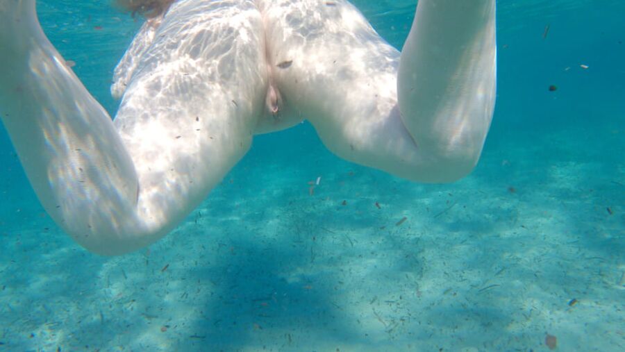 Underwater Outdoor Sex in Public - Naughty at Beach & Ocean