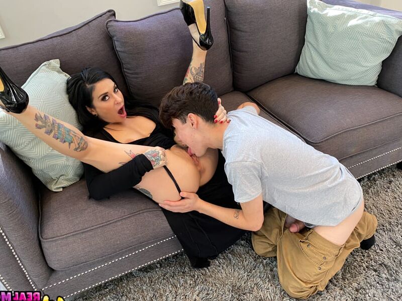 RealMom - Hot Tattooed MILF Joanna Angel Fucks A Pervy