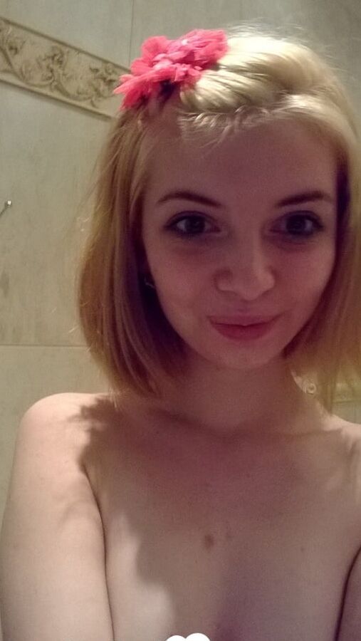 Cute teen is proud of her hot body