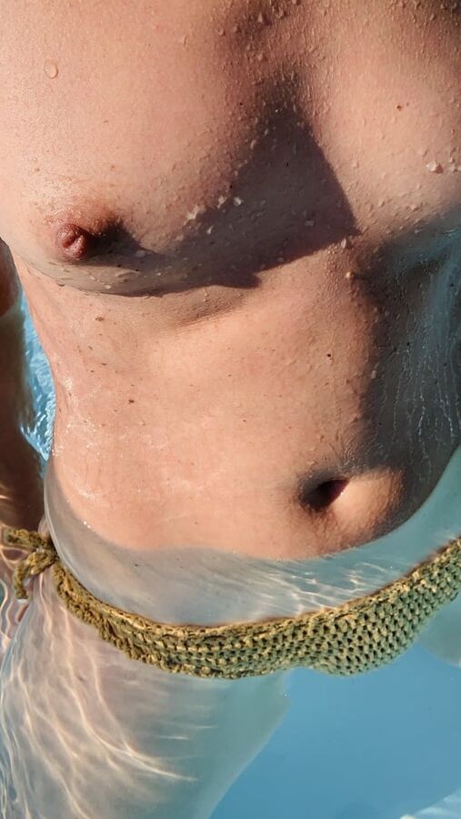 Sexy wife in bikini