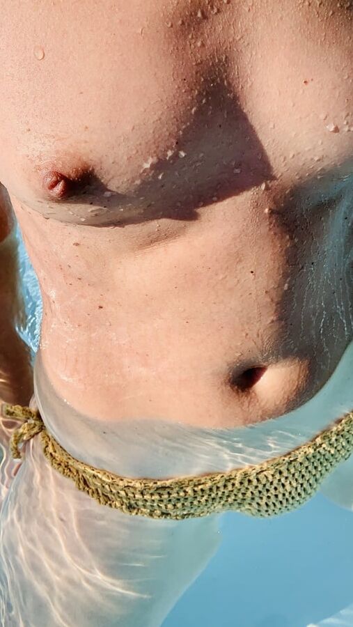 Sexy wife in bikini