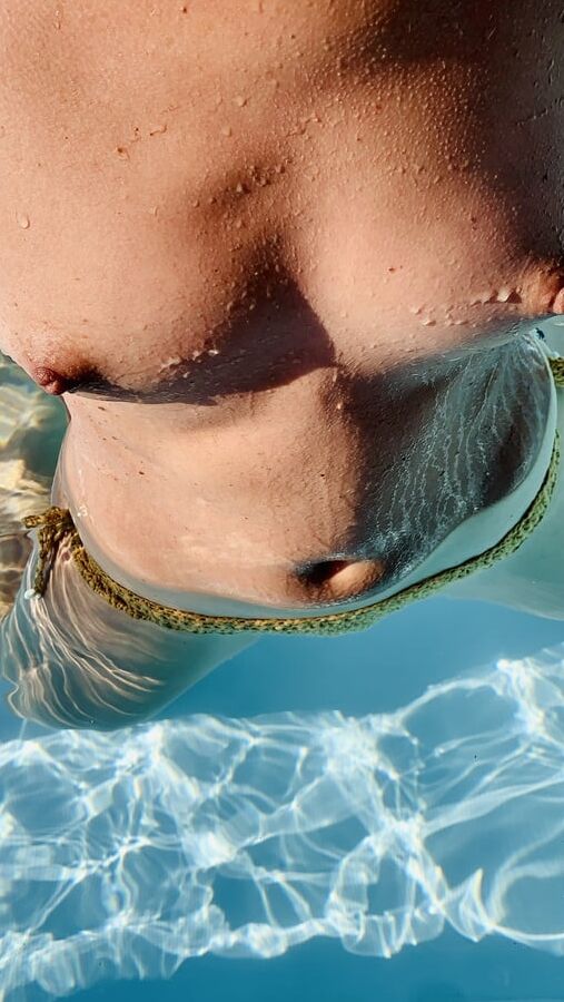 Sexy wife in bikini
