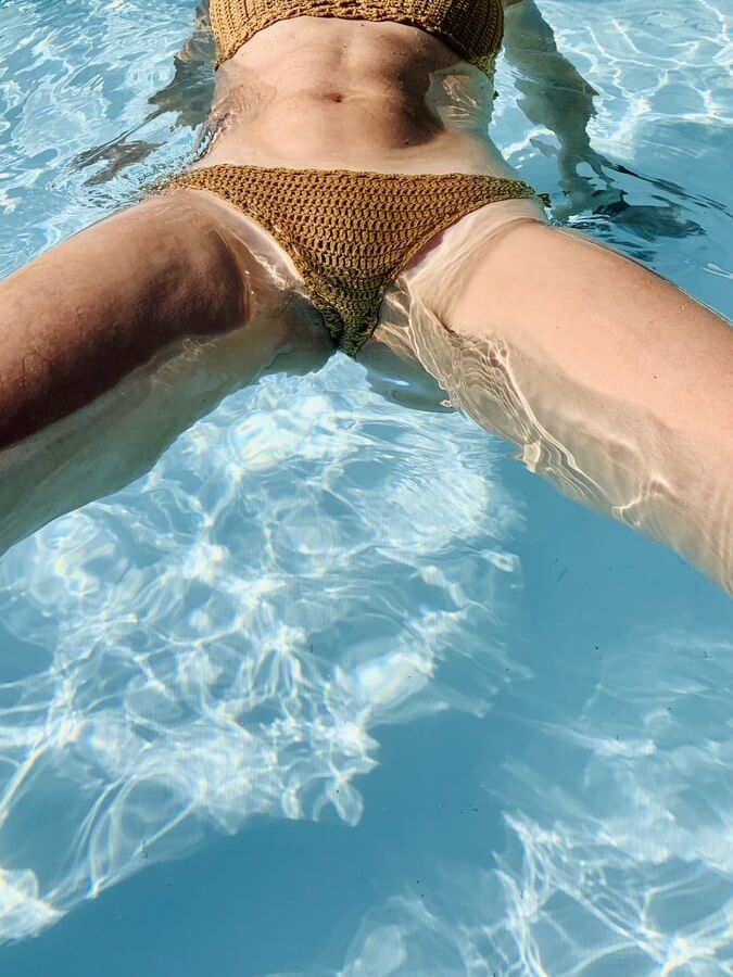 Sexy wife in bikini