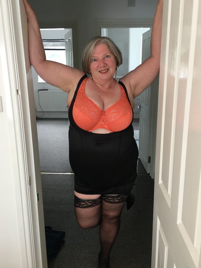 Chris44g Orange Bra