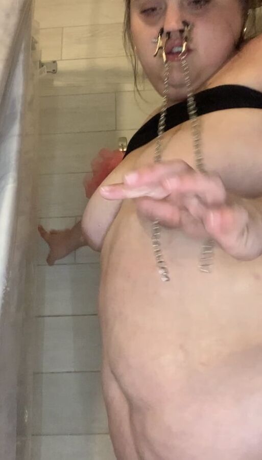 Fat piggy nose humiliation