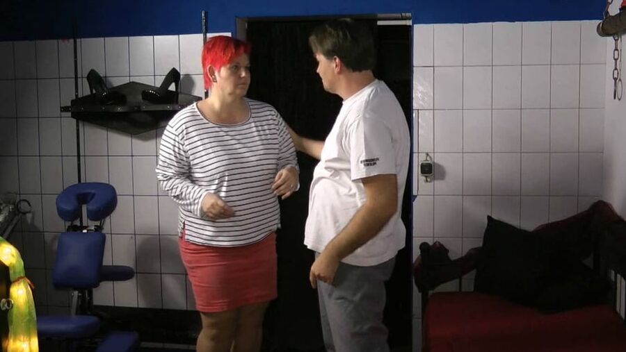 Big tits tied and spanked