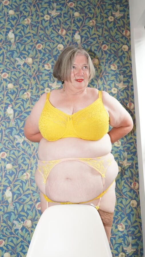 Chris44g Yellow Lingerie