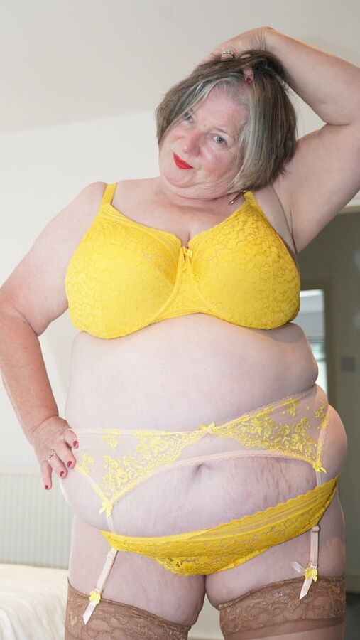 Chris44g Yellow Lingerie