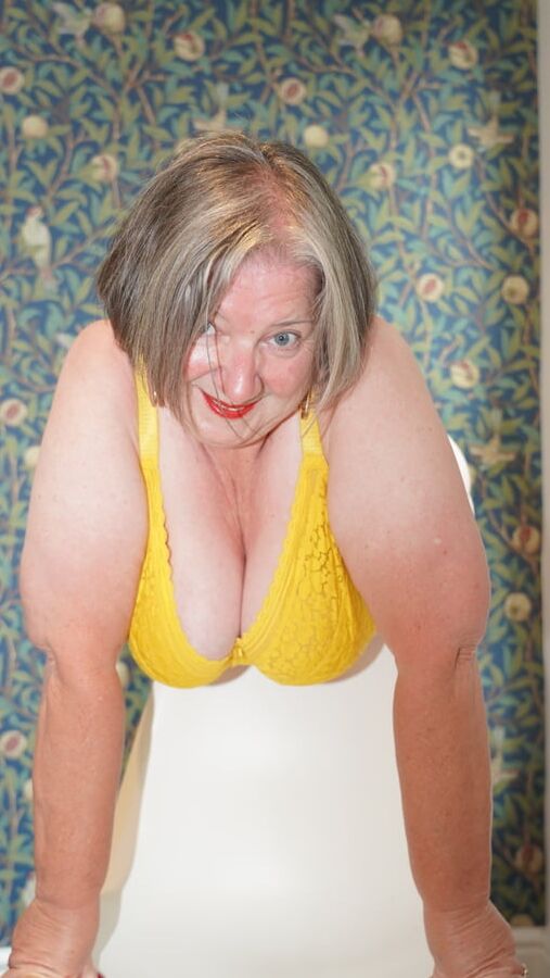 Chris44g Yellow Lingerie