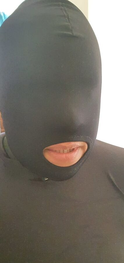 Cuffed Lady Gimp