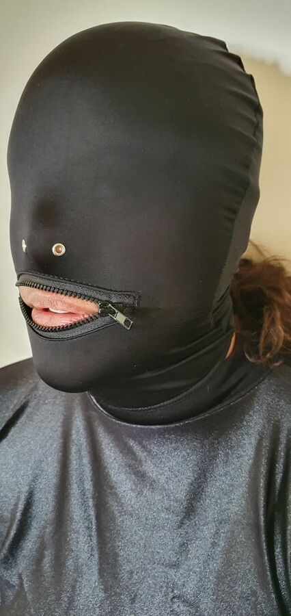 Cuffed Lady Gimp